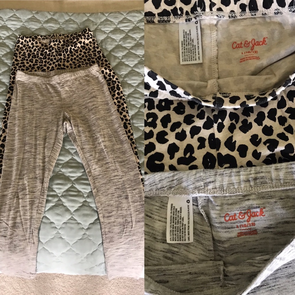 Two pairs of Cat and Jack Pants